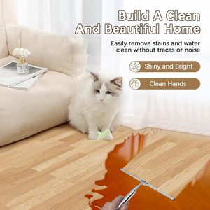 BX Hot Bán vòi hoa sen vắt kính rõ ràng tường Cleaner thép không gỉ với hút lưu trữ Hook -10 '', <span class=keywords><strong>Chrome</strong></span> - Product Image 4