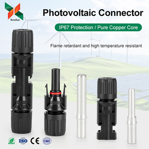 Vente flash DC1000V 50A <span class=keywords><strong>pour</strong></span> <span class=keywords><strong>connecteur</strong></span> <span class=keywords><strong>solaire</strong></span> <span class=keywords><strong>MC4</strong></span> en cuivre, adaptateur 1p, <span class=keywords><strong>connecteur</strong></span> DC - Product Image 1