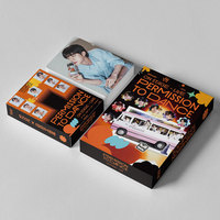 KPOP Jungkook Taehyung J-Hope PERMISSION DANCE 55Pcs/boîte Photocards en papier Jimin Suga Jin Fans Collection Cadeau