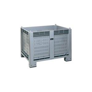 Cargopallet grigio per uso alimentare 600 più nuovi pallet con pareti in rete - Product Image 1