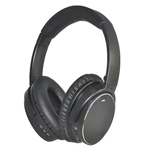 Aktive Geräuschunterdrückungsschallkopfhörer kabellose Over-Ear-Bluetooth-Kopfhörer mit Mikrofon-Speicher Schaumstoff-Ohrhörer verdrahtet Kopfhörer