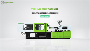 Máquina de Moldeo por Inyección de Plástico Horizontal Eléctrica de Alta Velocidad YIZUMI de 200 Toneladas con PLC, Servomotor, Bomba de Tornillo y Rodamiento de Ahorro de Energía - Product Image 6