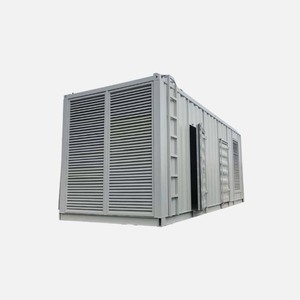 เครื่องกำเนิดไฟฟ้าสำหรับงานหนัก 60kva แบบระบายความร้อนด้วยน้ำ ชนิดตู้คอนเทนเนอร์ สำหรับอุตสาหกรรม สามเฟส 1600kw 1.6mw - Product Image 1