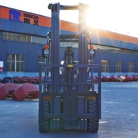 Forklift Diesel Forklift Kapasitas Angkut 3 Ton Pengiriman Langsung Dari Produsen Forklift