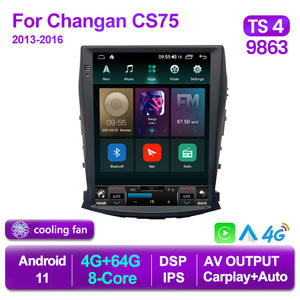 Per Changan CS75 2017-2019 autoradio lettore multimediale di navigazione per <span class=keywords><strong>Auto</strong></span> sistema intelligente stile <span class=keywords><strong>Tesla</strong></span> schermo Carplay Android <span class=keywords><strong>Auto</strong></span> - Product Image 4