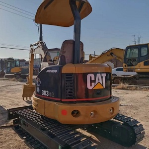 Excavadora Pequeña Usada Caterpillar CAT 303CR en Oferta, Miniexcavadora de 3 Toneladas, Alto Rendimiento, Bajo Precio - Product Image 1