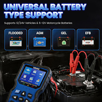 Escáner OBD2 2 en 1 UDIAG CR810 y Probador de Batería para Autos y Camiones de 12V/24V, Lector de Códigos OBDII Completo, Herramienta de Diagnóstico del Sistema Eléctrico