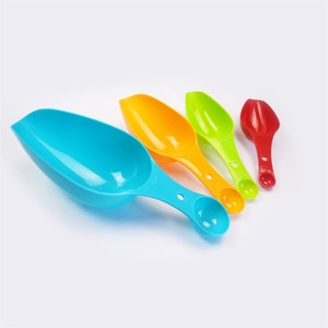Cuchara de hielo de plástico, accesorio de cocina, <span class=keywords><strong>dos</strong></span> cucharas medidoras, taza medidora - Product Image 6