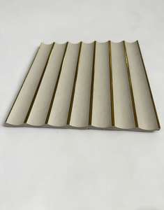 Pannelli Murali Flessibili in PS Moderni e Personalizzati, Impermeabili, Decorativi, Effetto Legno Naturale per <span class=keywords><strong>Sfondo</strong></span> TV e Intrattenimento Domestico - Product Image 1