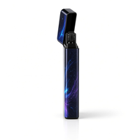 Briquet électrique à arc personnalisé avec logo, rechargeable par USB, coupe-vent, accessoires pour cigares, fournisseur d'usine