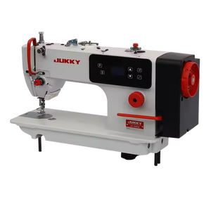 JUKKY Nouveau modèle 9808 <span class=keywords><strong>Machine</strong></span> à coudre industrielle à entraînement direct par ordinateur, point de piqûre, pour vêtements, cuir, <span class=keywords><strong>couture</strong></span> - Product Image 1