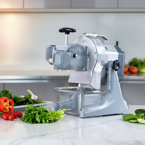 Trancheuse à légumes multifonctionnelle automatique, coupe-échalotes, coupe-persil, coupe-poireau, coupe-piment, coupe-céleri, machine à couper pour restaurant - Product Image 1