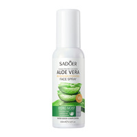 Nettoyant Visage Hydratant et Tonifiant à l'Aloe Vera, Contrôle du Sébum, en Spray et Mousse, Marque Blanche, Unisexe, Tous Types de Peau