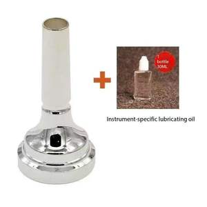 เบสบนปากชุบเงินมีสามปุ่มแบนแนวตั้งอุปกรณ์เครื่องดนตรี - Product Image 3