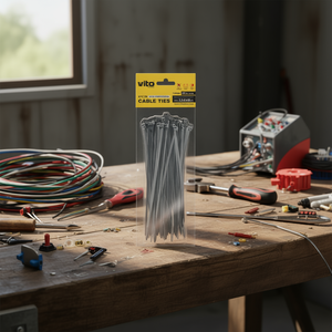 Attaches-câbles Vito 2,5x200mm en nylon avec protection UV, 100 pièces - Product Image 3