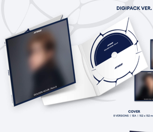KPOP ATEEZ 13º Mini Álbum GOLDEN HOUR Part.4 DIGIPACK CD Bluewave Álbum Musical Oficial Coleccionable Grupo de Chicos Coreanos Regalo Merchandising - Product Image 1