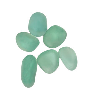 Onregelmatige Heldere Zee Glazen Stenen Voor <span class=keywords><strong>Aquarium</strong></span> <span class=keywords><strong>Aquarium</strong></span> <span class=keywords><strong>Aquarium</strong></span> Bodem Filler Vaas Decoratie Home Decor Appartement Gebruik Solide Structuur - Product Image 4