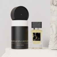 Flacon de parfum vide en verre transparent de luxe, carré, 30 ml, 50 ml, avec boîte d'emballage, couvercle personnalisé, sans BPA, impression sérigraphique pour crème visage