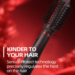 Cepillo Giratorio de Aire Caliente Eléctrico para Peinar el Cabello, Multifuncional con Cerdas para un Fácil Moldeado - Product Image 4