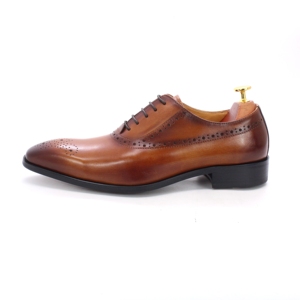 รองเท้าหนังเสริมส้น Felix Chu Classic สำหรับผู้ชาย - Product Image 4