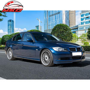 Compatible con BMW E90 05-08 Serie 3 4 Puertas, Alerón Delantero Estilo AP, PU Sin Pintar, Accesorio Exterior de Alta Calidad - Product Image 2