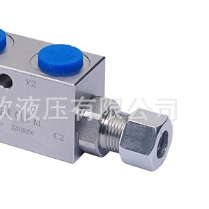 วาล์วล็อคไฮดรอลิกแบบท่อสองทาง Hongxin G1 4 G3 8 G1 2 ควบคุมการไหลด้วยมือ ทำจากเหล็ก สำหรับเครื่องจักรกลการเกษตร - Product Image 1