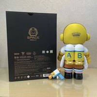 P0P MRAT MEGA MEGA Colección 400% y 1000% MOLLY Bob Esponja Figura de Colección Caja Sorpresa Misteriosa LABUUB