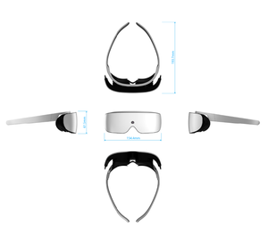 Metavisi <span class=keywords><strong>2022</strong></span>, Gafas de Realidad Virtual <span class=keywords><strong>VR</strong></span> en Oferta, Delgadas y Ligeras, Alto Rendimiento, Ajuste Personalizado para Juegos con Pantalla de Más de 80 Pulgadas - Product Image 2