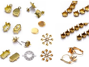 Stone Setting for 19mm Round Stone Crystal Brass Jewelry Findings Wholesale - Product Image 4