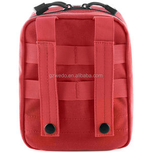 Laser Gesneden Tactisch Ifak Zakje Lege EHBO Tas Buitenshuis Noodtrauma Kit Zakje Molle Multifunctionele Medische Em T Zak Rood - Product Image 2