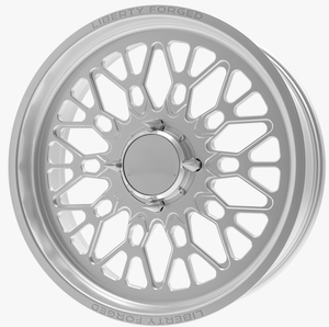 Jante forgée monobloc SHIN-504 26x16 5x127 -101 Offset brossée, capacité de charge de <span class=keywords><strong>3500</strong></span> lb pour camions - Product Image 3