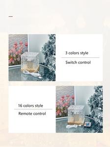 Lámpara recargable <span class=keywords><strong>Aurora</strong></span> Borealis Dynamic Ocean Wave Water Ripple Pattern RGB LED <span class=keywords><strong>Proyector</strong></span> <span class=keywords><strong>de</strong></span> noche para decoración <span class=keywords><strong>de</strong></span> dormitorio cuadrado - Product Image 5