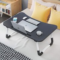 École secondaire — bureau d'ordinateur Mdf pliable, Table support pour ordinateur portable et bureau