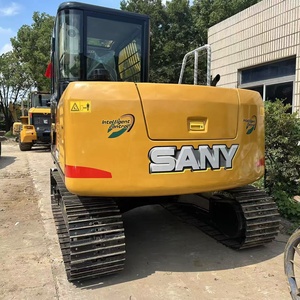 เครื่องจักรก่อสร้าง รถขุดตีนตะขาบ Sany75 รุ่น MINI SANY SY75c มือสอง พร้อมใช้งานในงานวิศวกรรม พร้อมจัดส่ง ยี่ห้อ Sany Excavator - Product Image 2