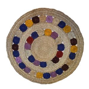 Alfombras trenzadas de yute a mano modernas de alta calidad, Alfombra tejida Jacquard tradicional para el hogar y hoteles para la oración - Product Image 1