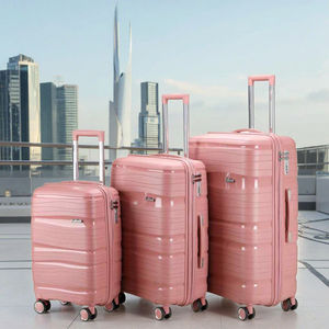 Bagages de luxe PP Bagages imperméables <span class=keywords><strong>3</strong></span> pièces Ensembles de <span class=keywords><strong>valises</strong></span> PP Ensemble de sacs PP <span class=keywords><strong>Valises</strong></span> à roulettes Bagages à bas prix Valise pour voyage d'affaires - Product Image 6