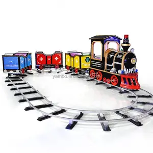 कार्टून मनोरंजन पार्क खिलौना बच्चों ट्रेन/बिजली के खिलौना ट्रेन मॉडल/बिक्री मॉडल ट्रेन
