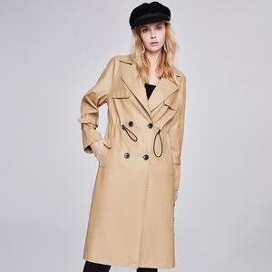 معطف واق من المطر من النايلون رائج جديد Shearling نسائي أبيض رمادي - Product Image 2