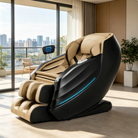 Fauteuil de massage portable pliable à 14 têtes avec puce IA, 3 modes de contrôle, zéro gravité, airbags intégraux pour un confort ultime