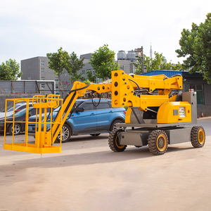 נייד מבוטא בום מעלית פלטפורמת תחזוקה משאית עבודה אווירית סיבוב רכב ליתיום סוללה/230 מופעל דיזל עומס ק "ג - Product Image 5