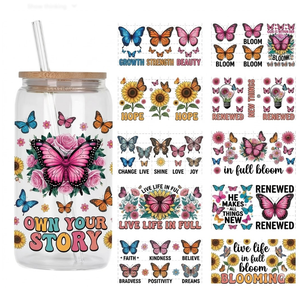 Vinilos Adhesivos DTF UV Duraderos e Impermeables de Moda, de Gran Venta, para Vasos y Tazas, Transferencia en Frío Ecológica - Product Image 1