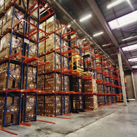 Stockage à haute densité Rfid pièces de rechange entrepôt de palettes Van Racking Vna support de palettes empilables étagères pour matériaux de construction