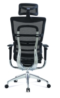 Chaise de bureau ergonomique en maille de luxe JNS-801, pivotante, dossier haut, réglable, pour ordinateur, jeu, gamer, fabrication officielle