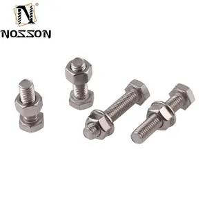 Ss Bolts M14 Stainless Steel And Nut M12 Washer M10x125 Inox 303 Head Hollow A4 304 316 Nuts 316L 310 410 310S Hex Bolt