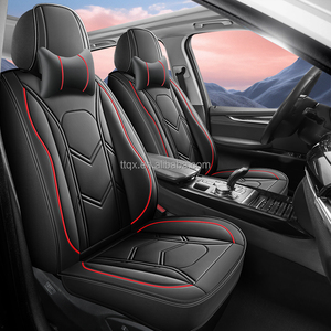 Housses de siège de voiture en cuir sportives universelles 5 places compatibles Citroën <span class=keywords><strong>Jumpy</strong></span> Nemo Dispatch Spacetourer avec coutures soignées <span class=keywords><strong>Accessoires</strong></span> auto - Product Image 2