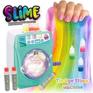ชุดทำสไลม์ก้อนใสลายผลไม้แบบ Tie-Dye ราคาประหยัด พร้อมกาวใสและเครื่องทำสไลม์ สำหรับเด็กและวัยรุ่น อายุ 5-7 ปี ใช้ได้ทั้งเด็กชายและเด็กหญิง - Product Image 4