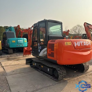 Multi Japan 6 Ton Hydraulic <b>Tracked</b> Used Hitachi ZX60 Mini Excavator ZAXIS60 with Isuzu Engine Gears <b>Pumps</b> & Bearings - Product Image 4