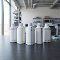 Tinta Berbasis Air Warna-warni untuk Mesin Printer UV A3 untuk Pencetakan Digital Semua Jenis Kain