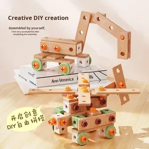 Kit d'outils de bricolage 144 pièces pour garçons avec tournevis électrique, jeu d'imitation avec écrous, <span class=keywords><strong>jouet</strong></span> pour enfants - Product Image 6