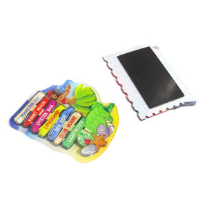 Custom 3D Acrylic Fridge <strong>Magnet</strong> Souvenir Laser Cut Custom Shape 3D Effect Clear Multi-Layer Travel Magnetic Sticker - Product Image 2